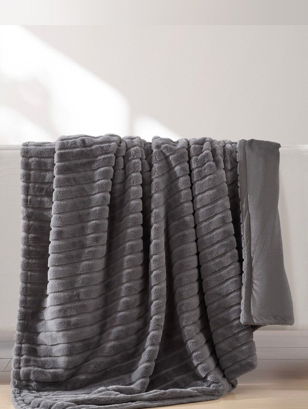 Jennifer Adams Luke chenille corduroy throw